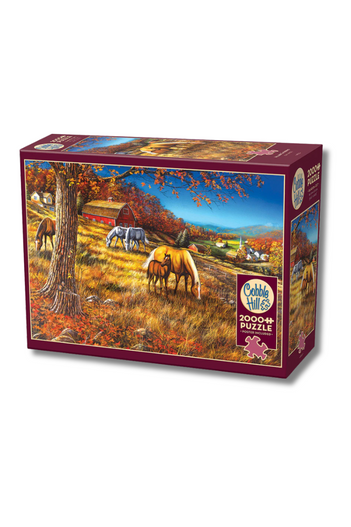 'Hillside Gathering' 2000 Piece Puzzle