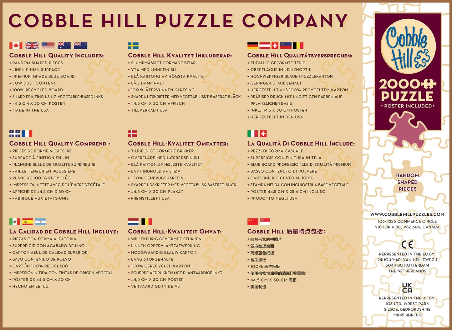 'Hillside Gathering' 2000 Piece Puzzle
