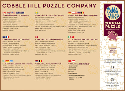 'Hillside Gathering' 2000 Piece Puzzle