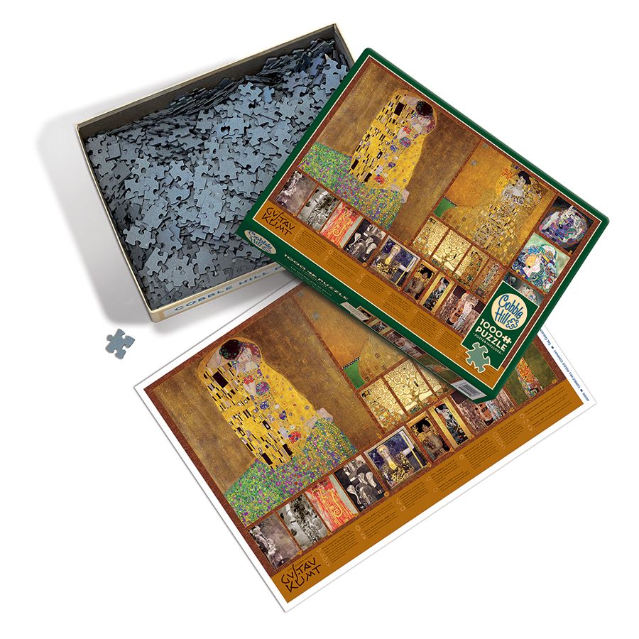 1000 Piece Puzzle in The Golden Age Of Klimt