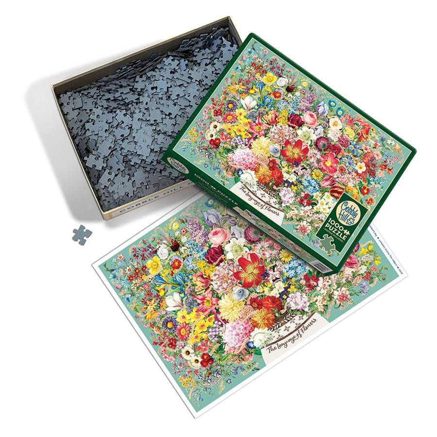 1000 Piece Puzzle in The Language of Flowers