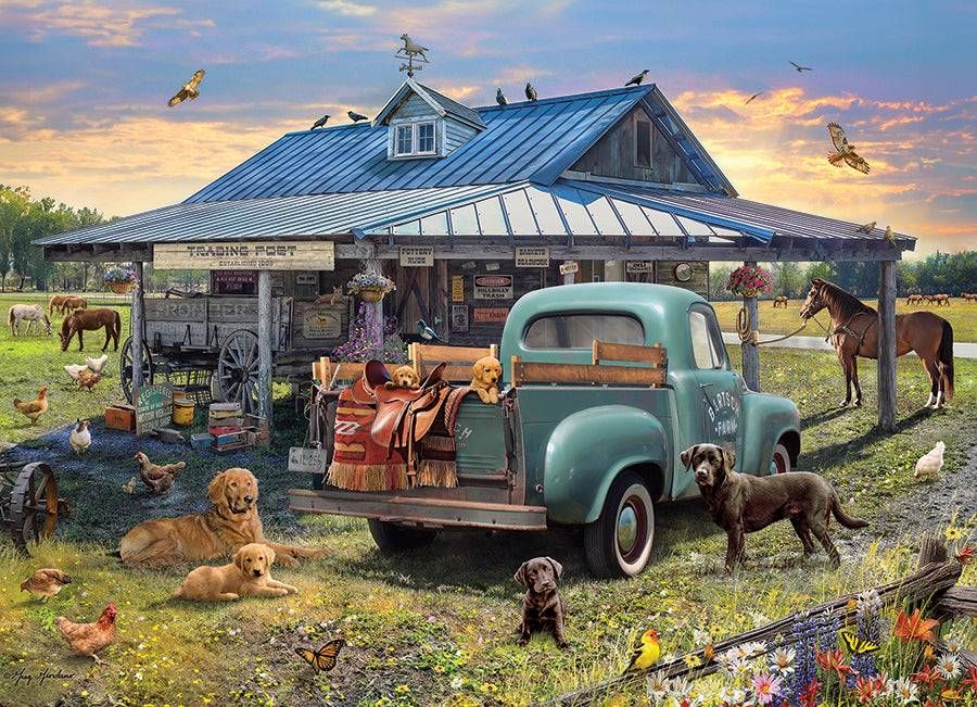 1000 Piece Puzzle in Trading Post