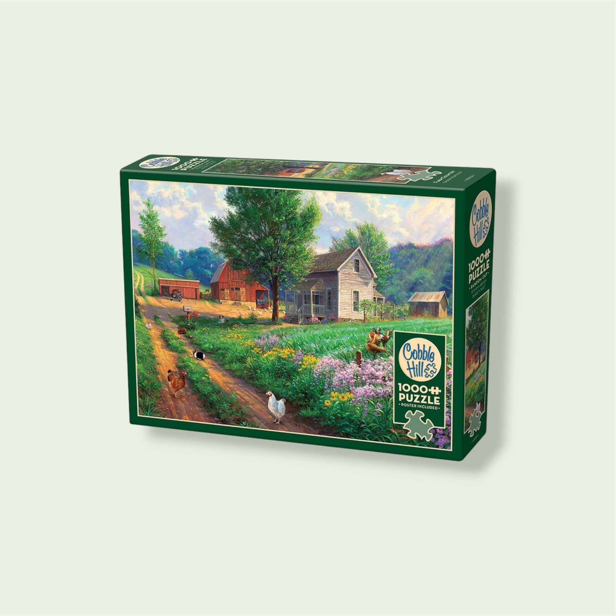 1000 Piece Puzzle in Farm Country