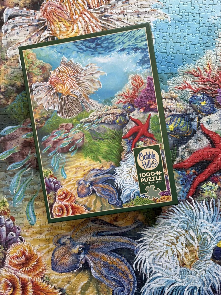 1000 Piece Puzzle in Reef Life