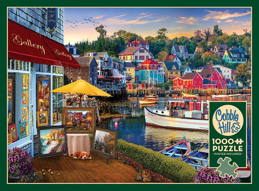 1000 Piece Puzzle in Harbour Gallery