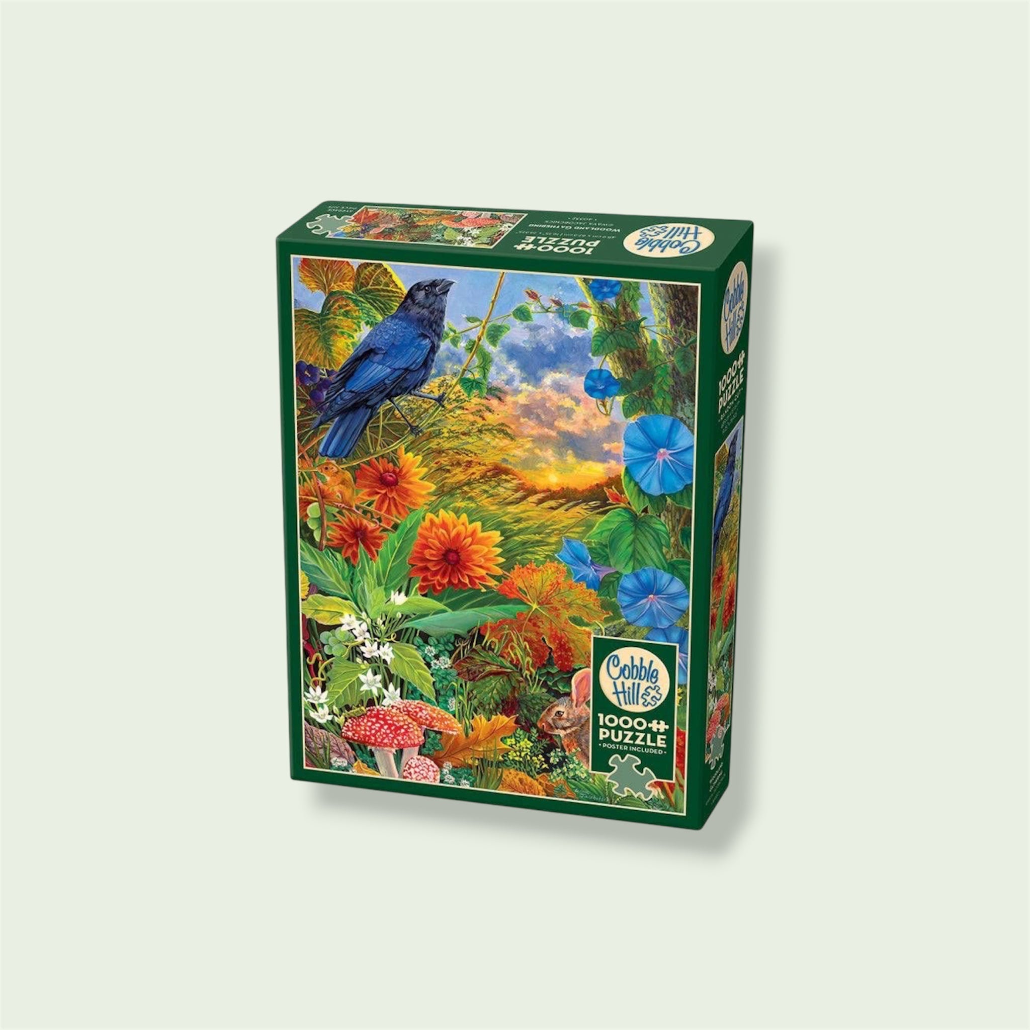 1000 Piece Puzzle in Woodland Gathering