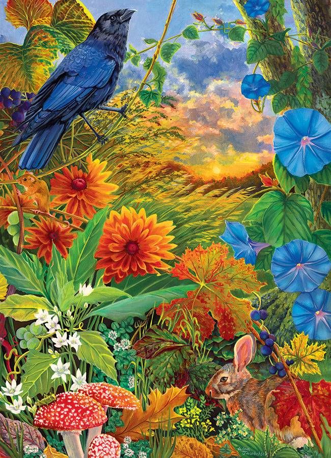 1000 Piece Puzzle in Woodland Gathering