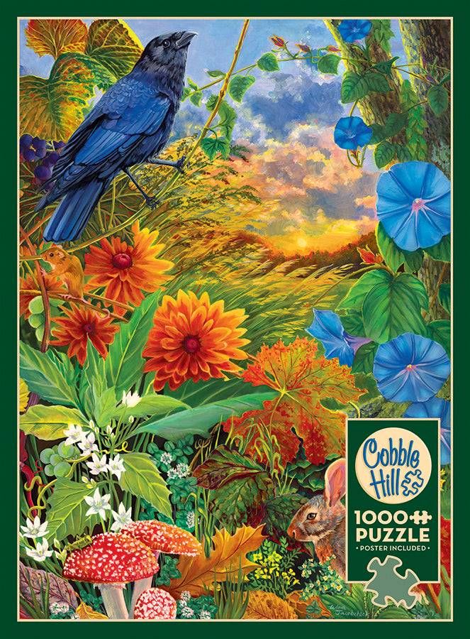 1000 Piece Puzzle in Woodland Gathering