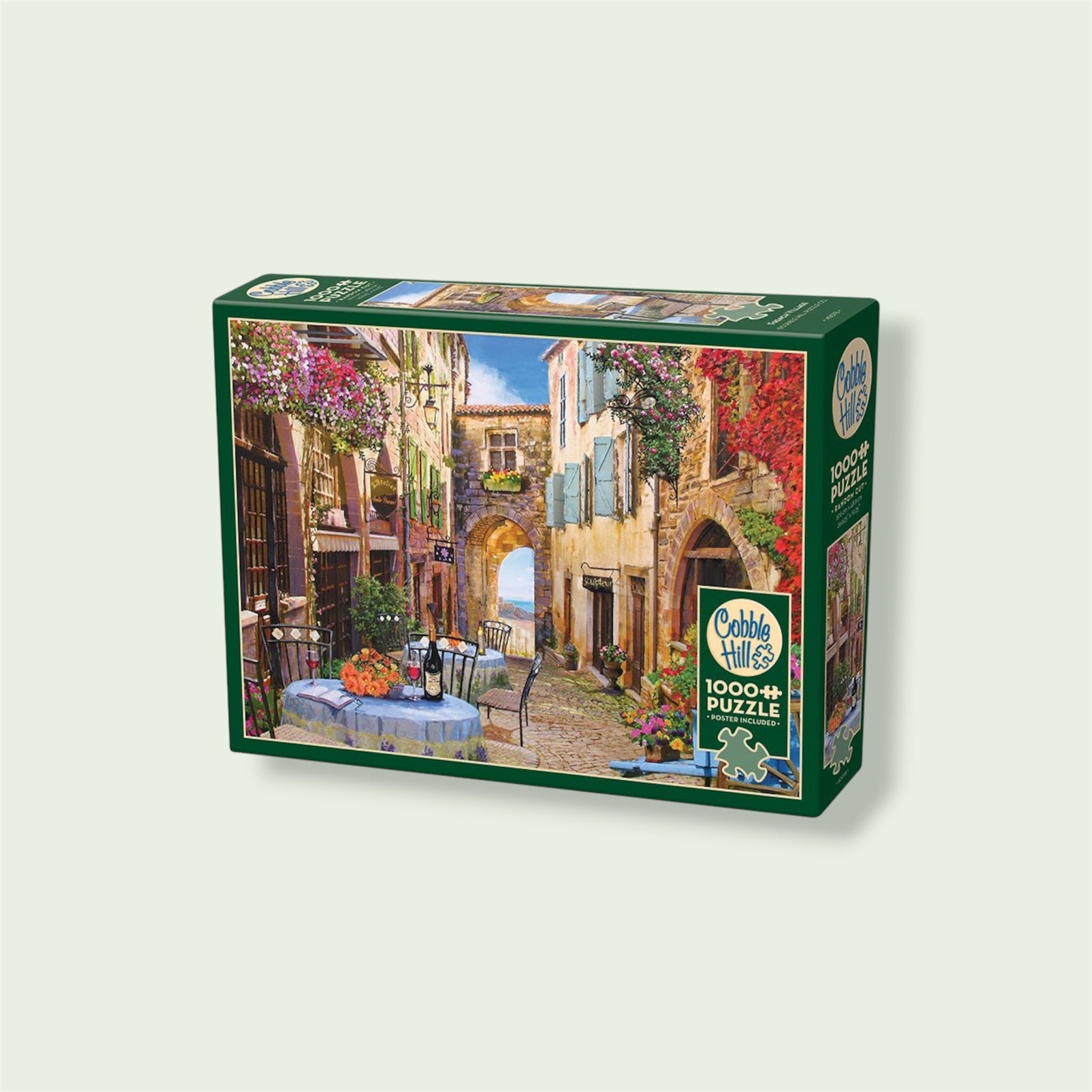 1000 Piece Puzzle in French Village