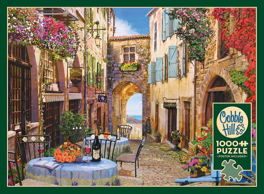 1000 Piece Puzzle in French Village