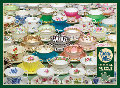 1000 Piece Puzzle / Teacups