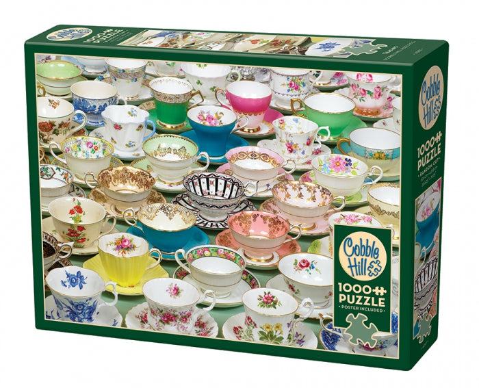 1000 Piece Puzzle / Teacups