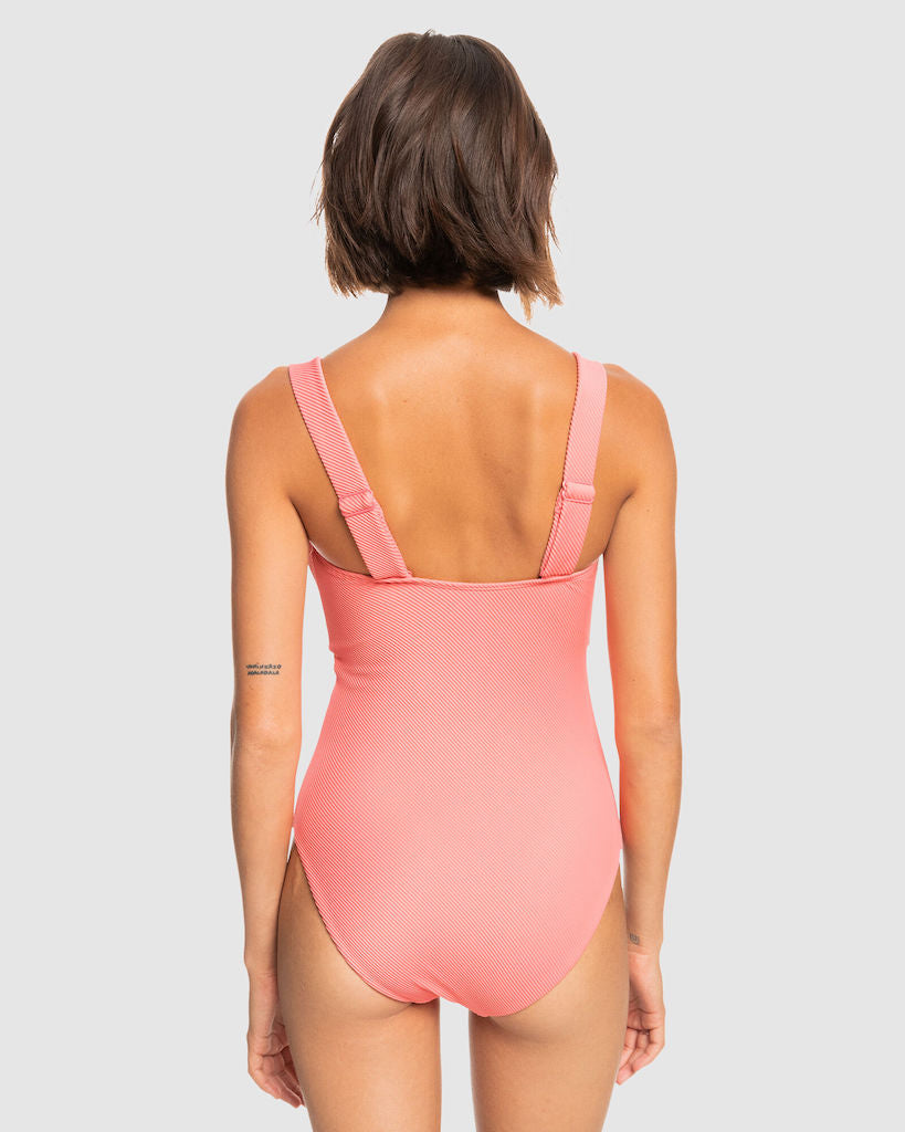 Coco V One Piece Swimsuit in Tea Rose Coral