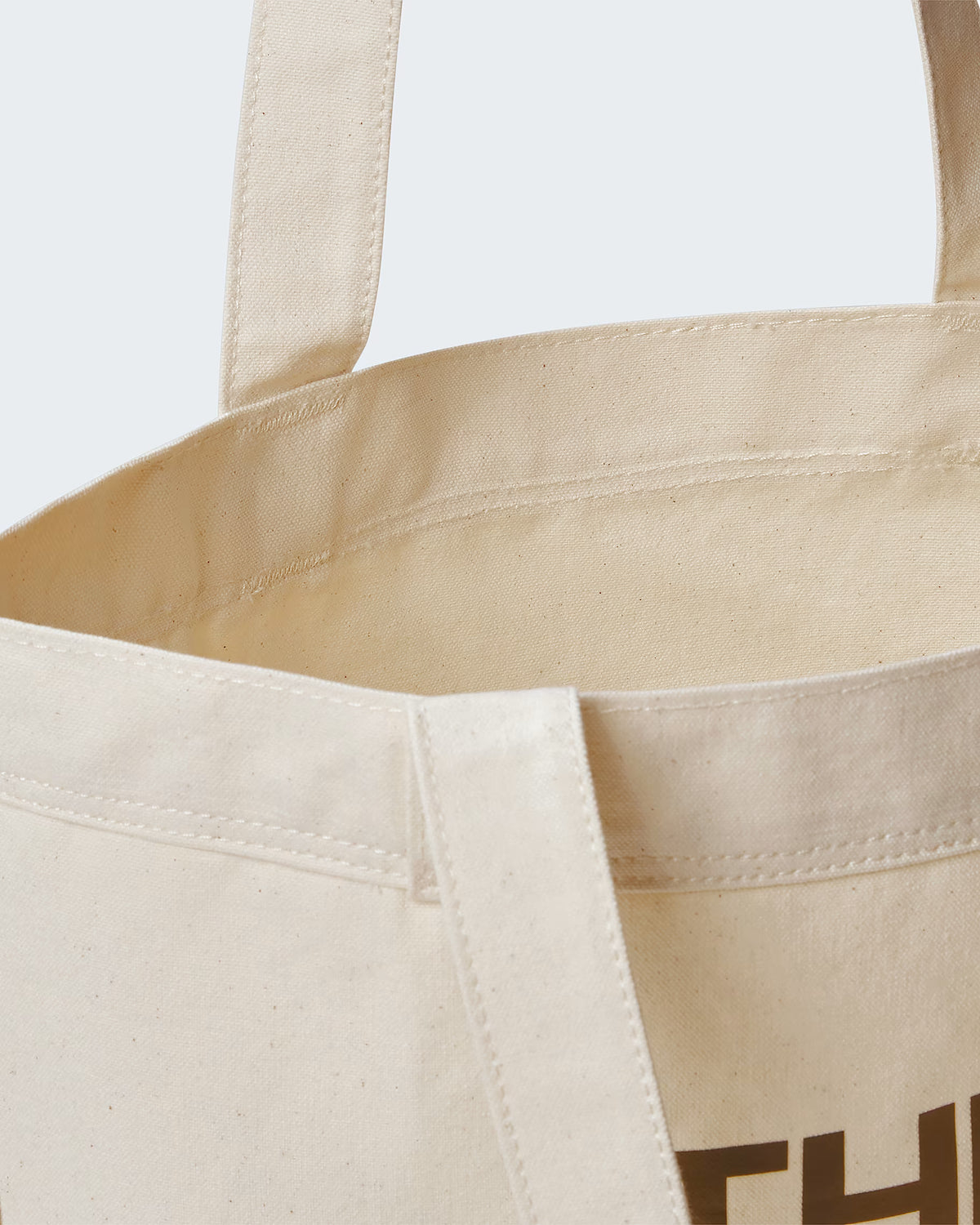 TNF Cotton Tote in Weimaraner Brown