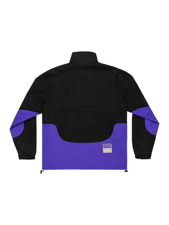 All Terrain Windbreaker Jacket in Black / Royal Blue