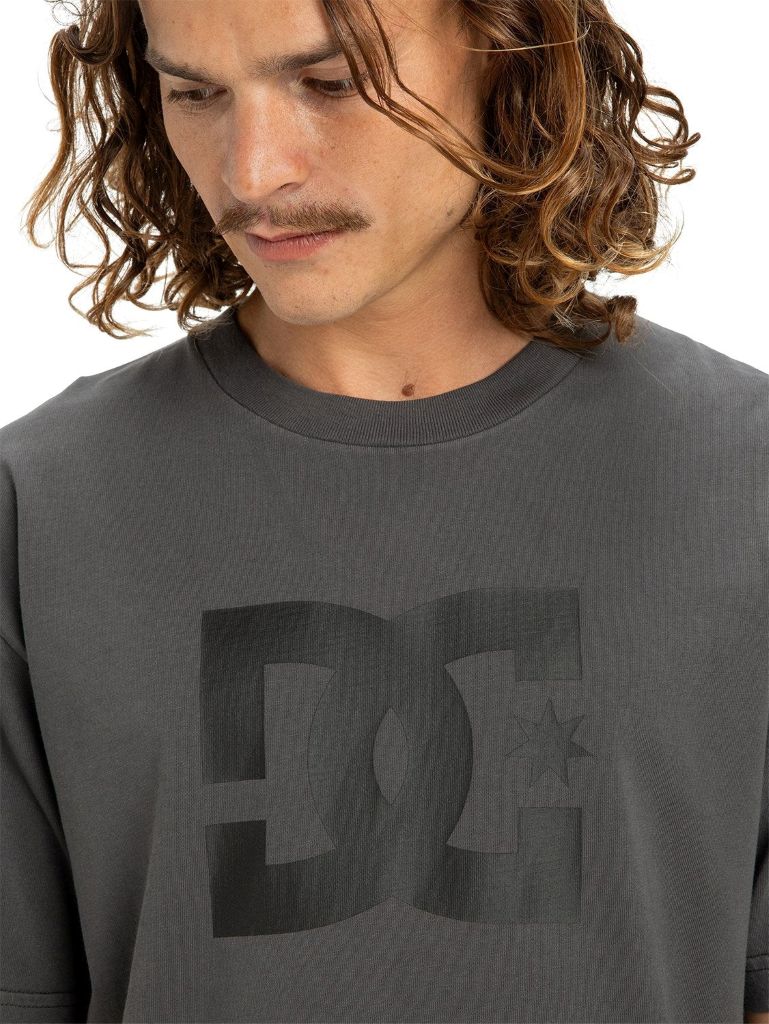 Star SS Tee in Washed Black