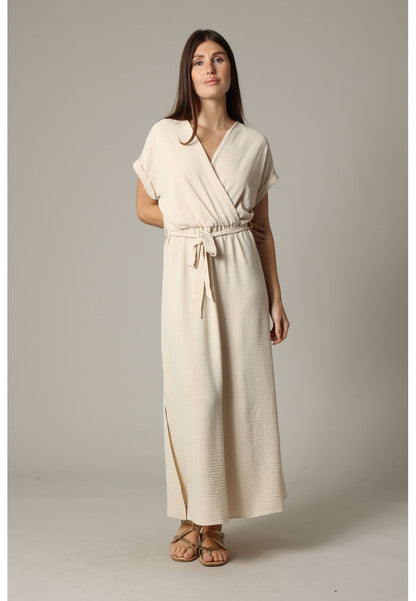 Teyssa Maxi Dress in Linen