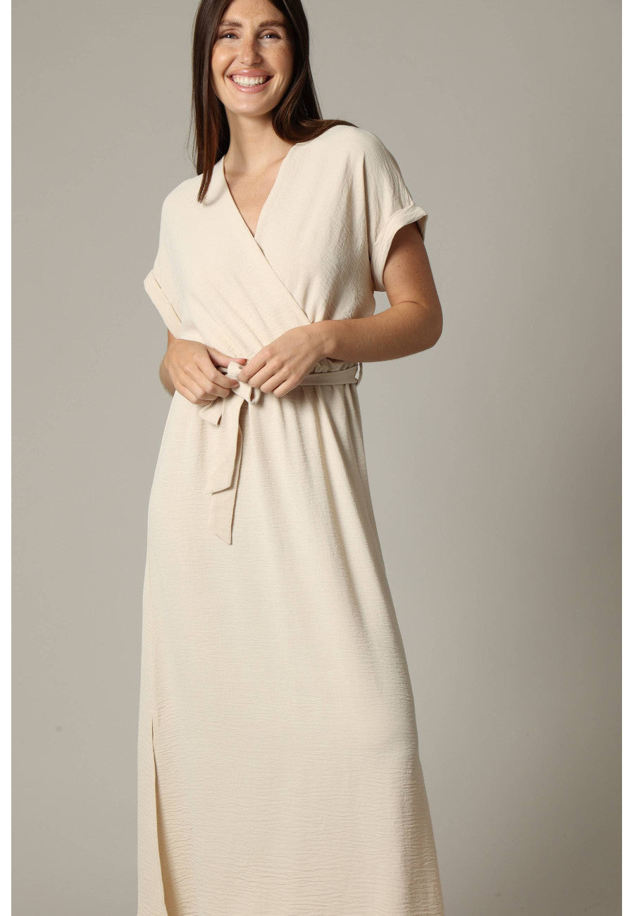 Teyssa Maxi Dress in Linen