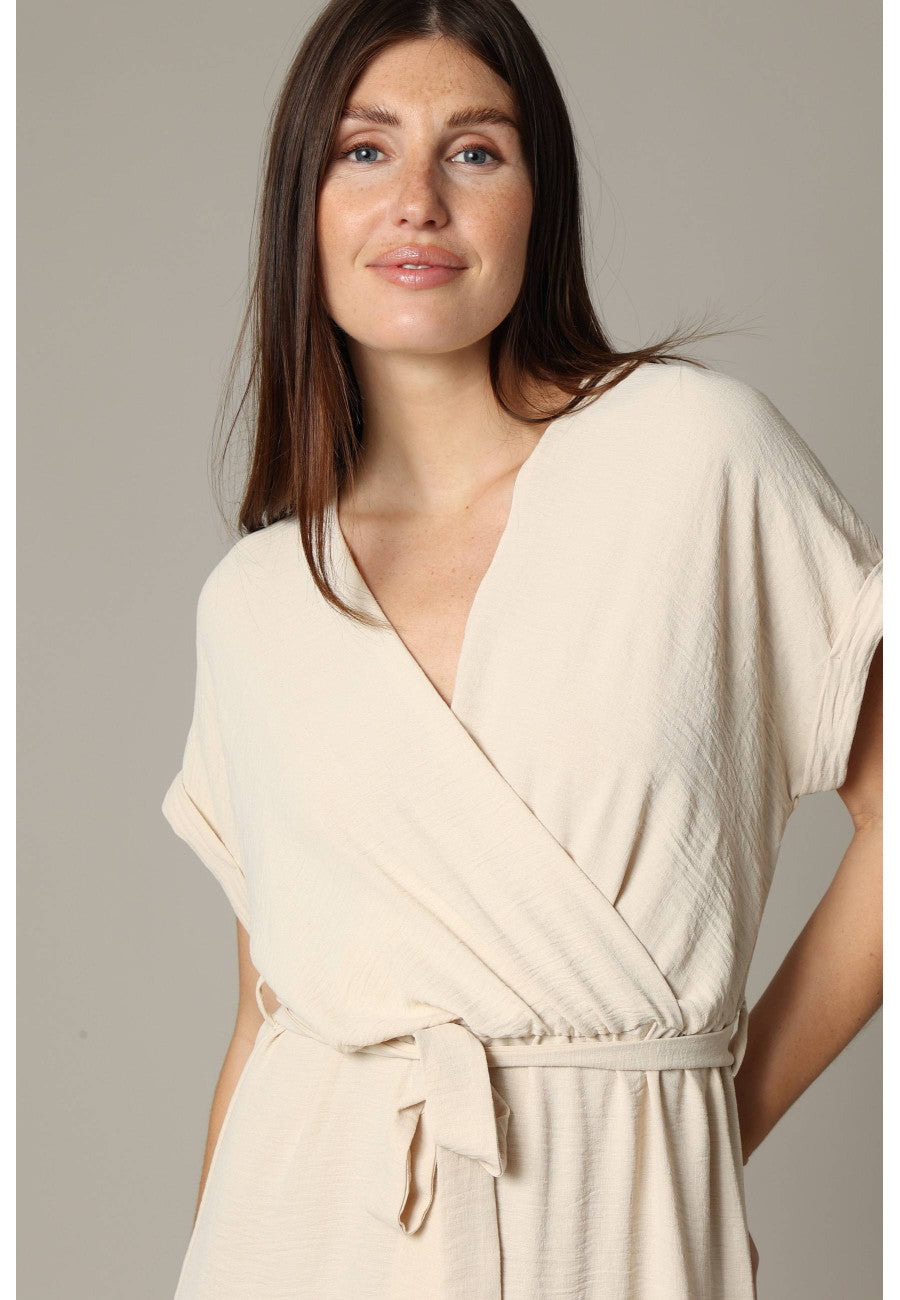 Teyssa Maxi Dress in Linen