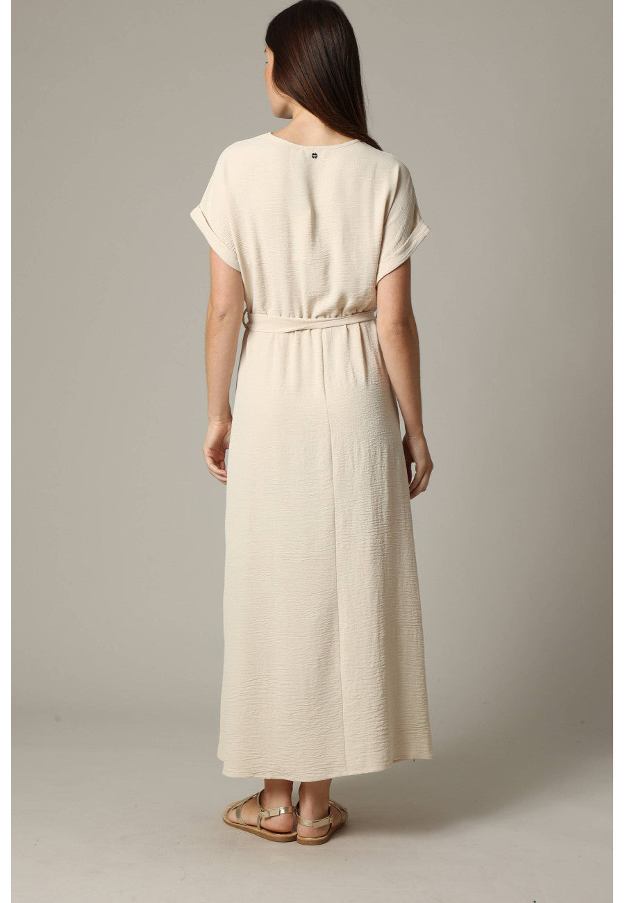 Teyssa Maxi Dress in Linen
