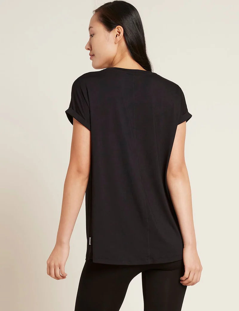 Downtime Lounge Top in Black