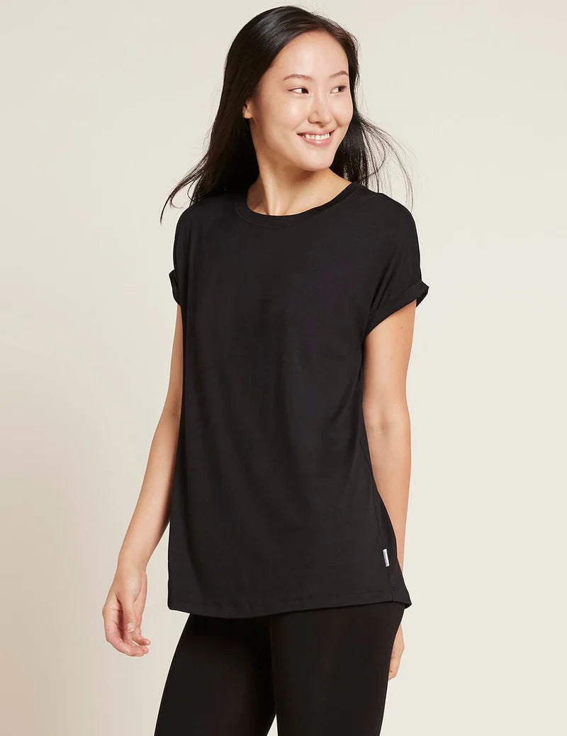 Downtime Lounge Top in Black