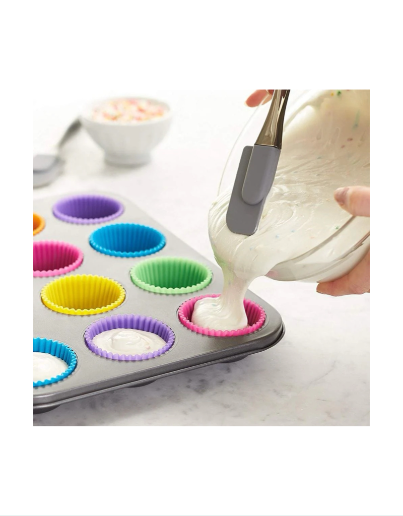 Silicone Muffin Cups (Set of 12)