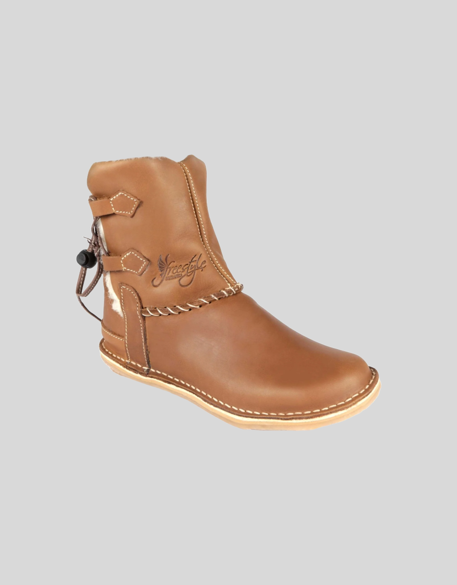 Annabelle Wool-Lined Leather Boot