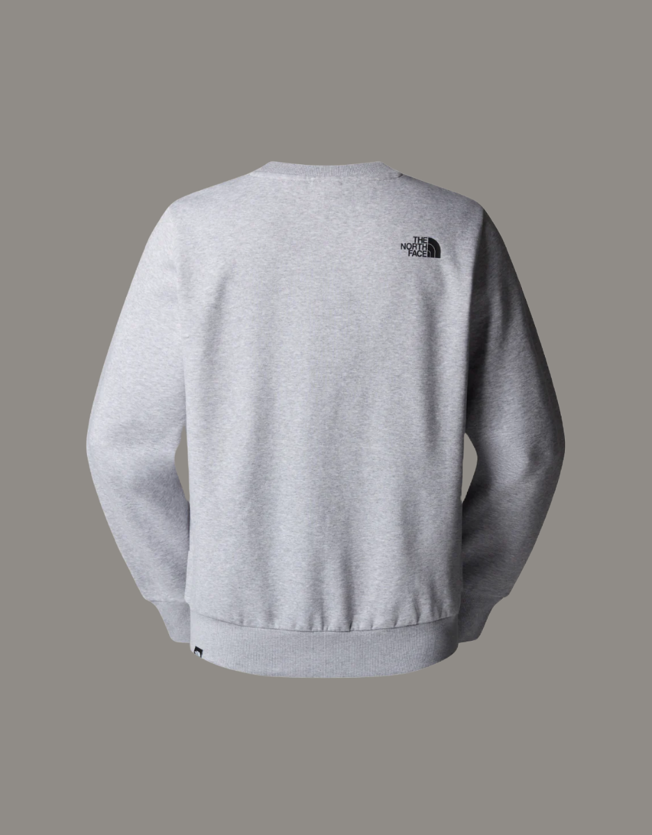 Simple Dome Crew Sweatshirt in TNF Light Grey Heather