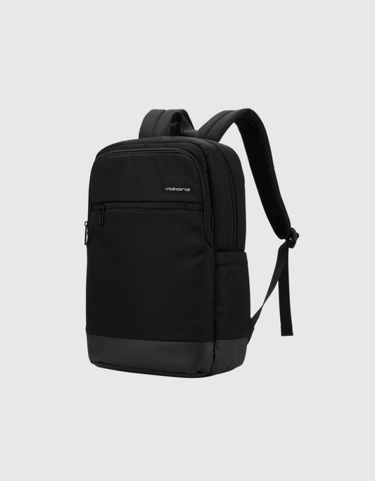 Roma Smart Laptop Backpack in Black