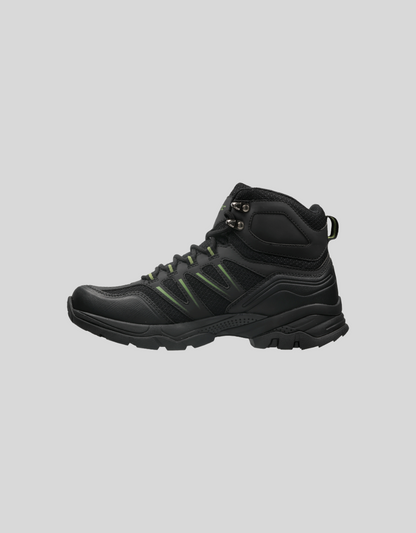 Grand Canaria Mid Mens Shoe in Black / Sphagnum