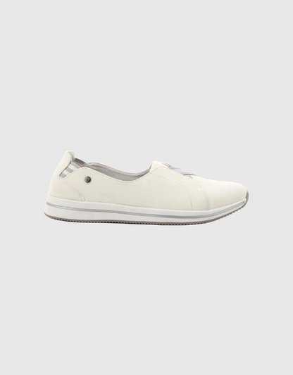 Josephine Slip On in White