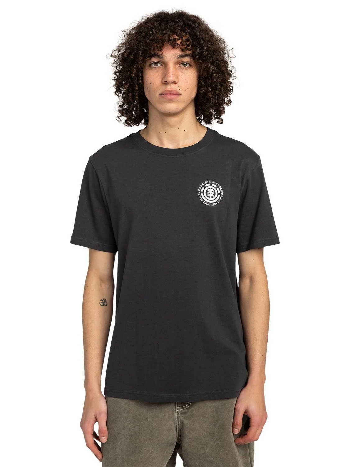 Seal Tee in Flint Black