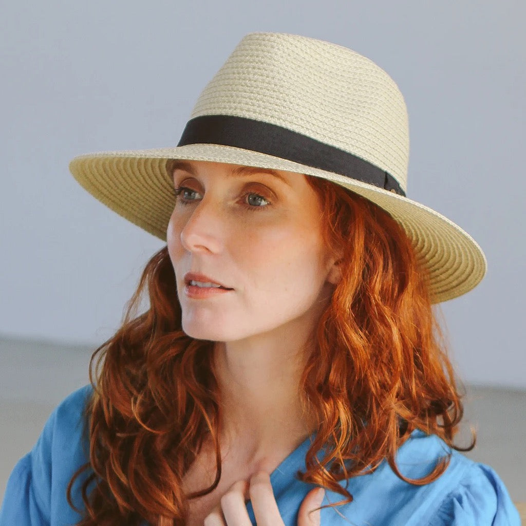 Braided Fedora in Natural
