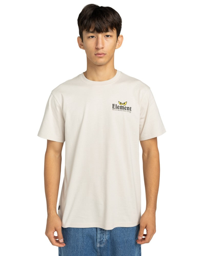 Midnight SS Tee in Oat Milk