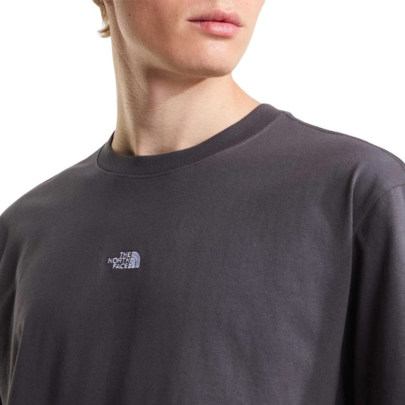 Essential Simple Dome Relaxed SS Tee in Anthracite Grey