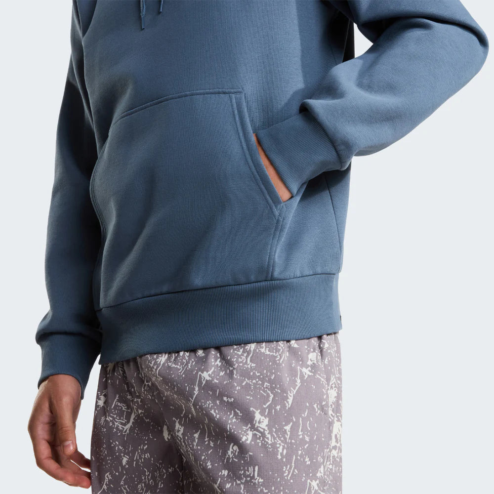 Evolution Box Half Dome Hoodie in Granite Grey
