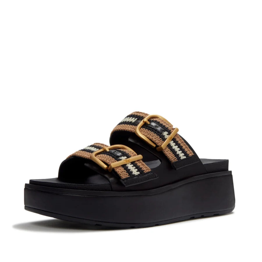 Gen-FF Max Buckle Two Bar Slides in Black Mix