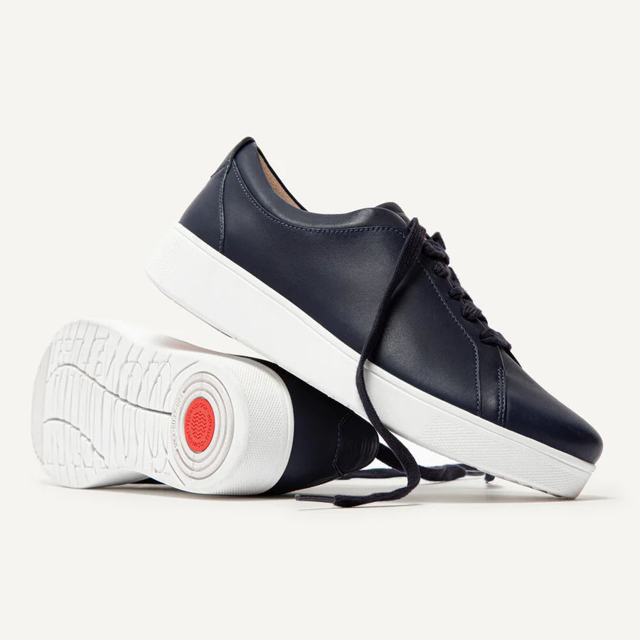 Rally Leather Sneakers in Midnight Navy