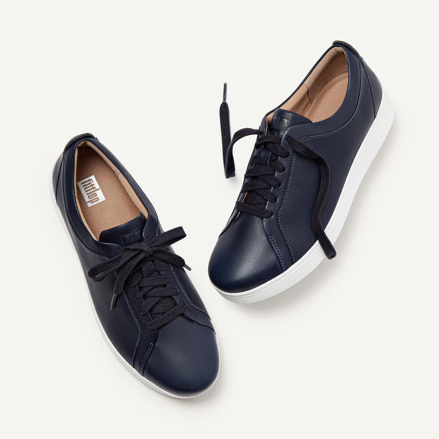 Rally Leather Sneakers in Midnight Navy