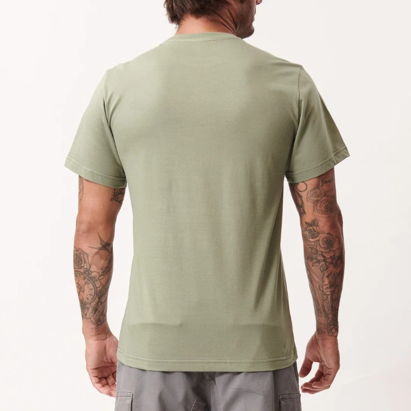 Heritage SS Tee in Agave Green