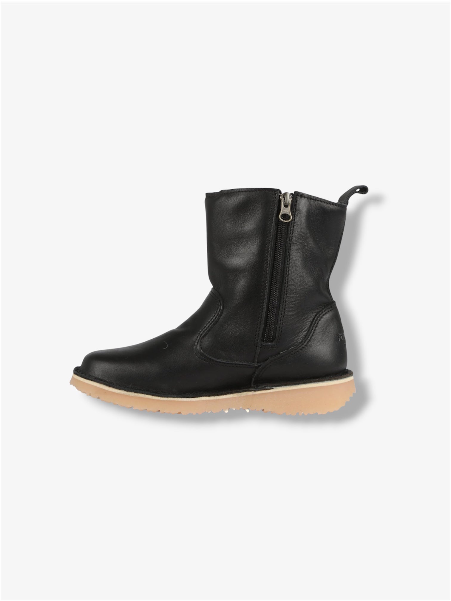 Dalebrook Wool-Lined Leather Boot in Onspan Black