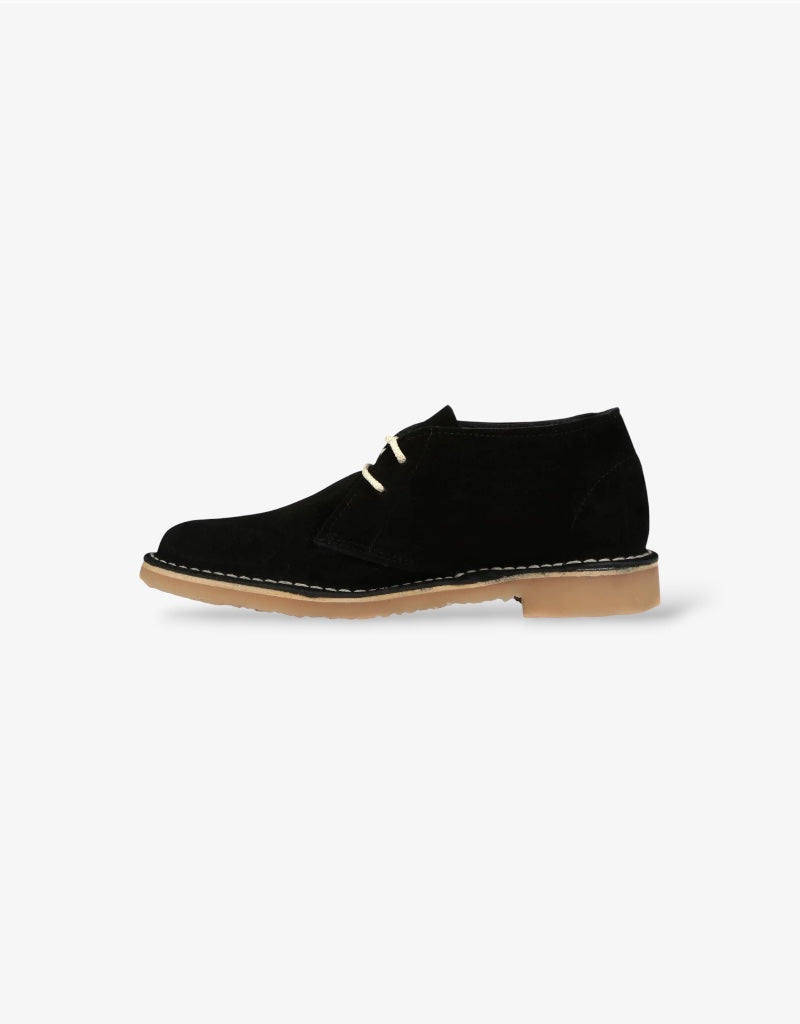 Hunter Unisex Suede Vellie in Black