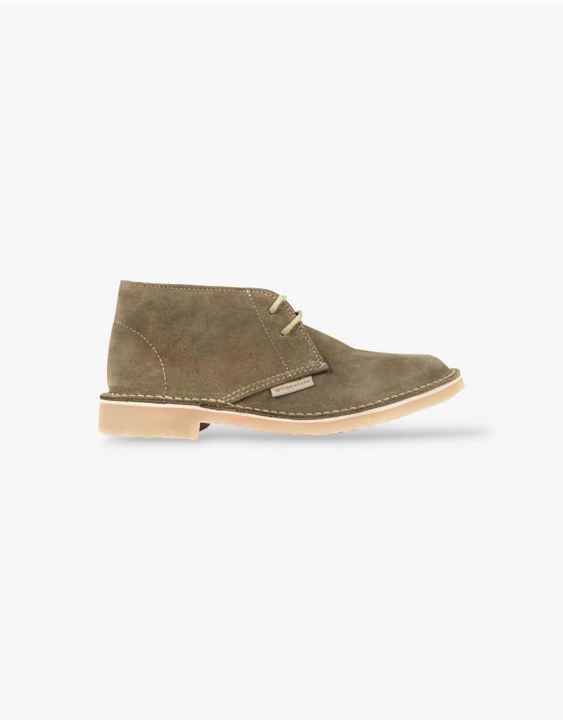 Hunter Unisex Suede Vellie in Khaki