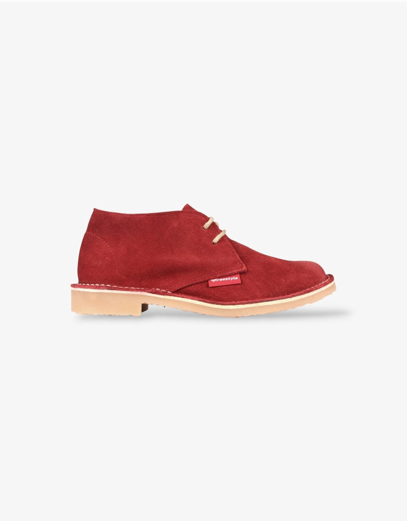 Hunter Unisex Suede Vellie in Red