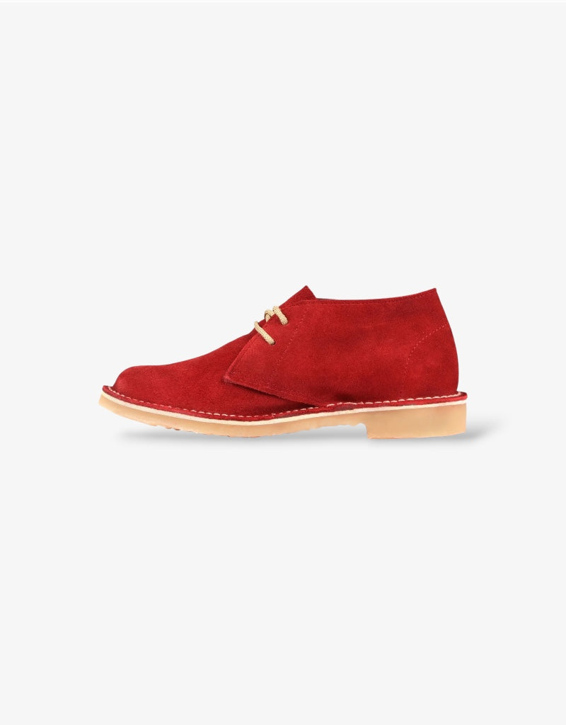 Hunter Unisex Suede Vellie in Red