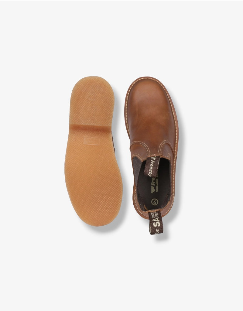 Karoo Lite Premium Leather Boot in Crazyhorse Mocca