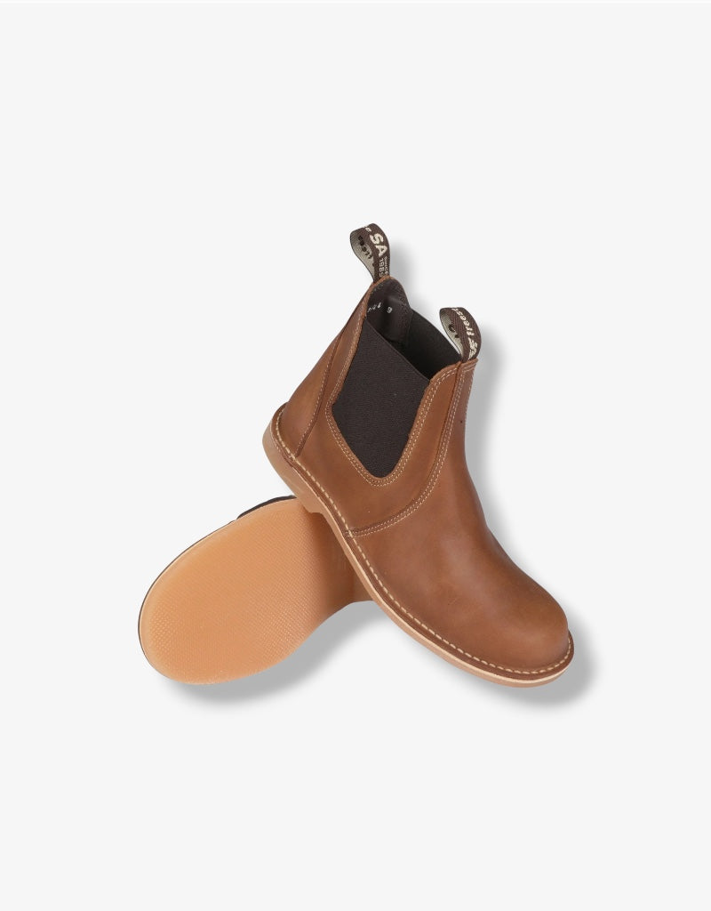 Karoo Lite Premium Leather Boot in Crazyhorse Mocca