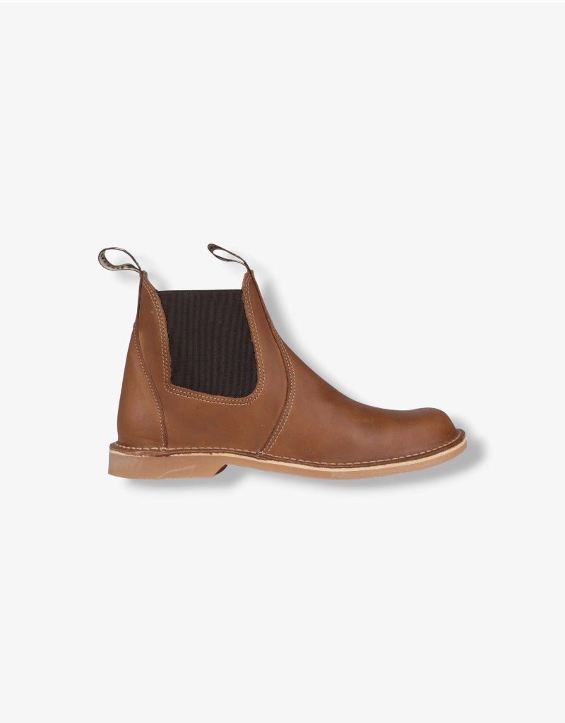 Karoo Lite Premium Leather Boot in Crazyhorse Mocca