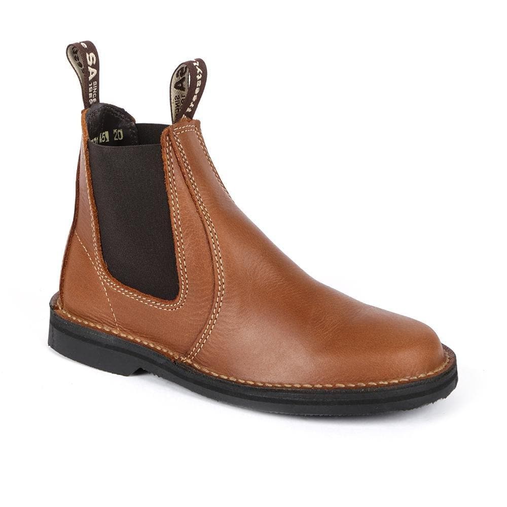 Karoo Lite Leather Boot in Crazyhorse Mocca